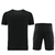 conjunto-adidas-bermuda-camisa-original-oficial-masculino-pronta-entrega-preto