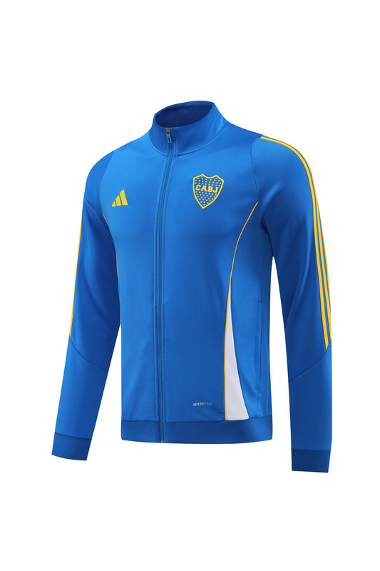 Conjunto Boca Juniors Adidas Agasalho e Calca Azul Claro