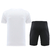 Kit nike, conjunto nike, camisa nike, bermuda nike, logo bordado, dri-fit, masculino, estilo, conforto, basico, adulto, presente, dia a dia, oficial, branco e preto, original