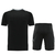 Conjunto Adidas Masculino Bermuda e Camisa Preto na internet