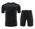 Kit-treino-futebol-conjunto-paris-Saint-Germain-PSG-Nike-2023/24-Camisa-Bermuda-Preto-Masculino-preta-vermelho-azul-qatar