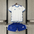 Conjunto Infantil Cruzeiro, Camisa Infantil Cruzeiro, Short Infantil Cruzeiro, Cruzeiro, Adidas, 2024/25, Branco, Azul, Tecnologia Aeroready, Nome, Numero, Personalizado, Unissex, Todas Idades, original, oficial