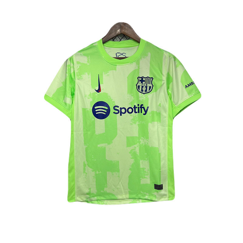 Camisa Barcelona II Nike 24 25 Torcedor Masculina Verde
