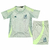 Conjunto Infantil Mexico Adidas II 2024/25 Camisa Verde e Shorts Branco