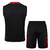 conjunto-kit-treino-psg-nike-preto-camisa-short-bermuda-original-oficial-pronta-entrega-regata-calcao-personalizado-nome-numero-detalhes-vermelho-paris-saint-germain-tailandesa-futebol-time