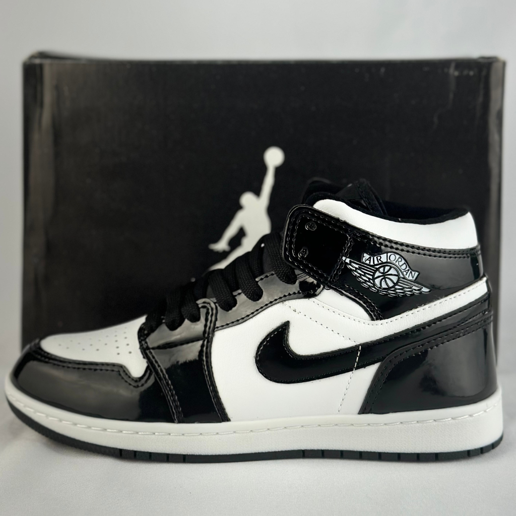 T nis Nike Air Jordan 1 Preto e Branco Street Shop