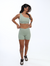 Short Verde Menta Sereny Soft Touch - comprar online