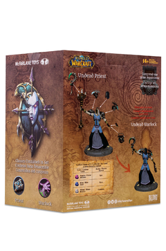 Figura de World Of Warcraft - Undead Priest & Undead Warlock (Epic) - Mcfarlane Toys - Unytoys