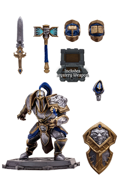 Imagen de Figura de World Of Warcraft - Human Warrior & Human Paladin (Common) - Mcfarlane Toys