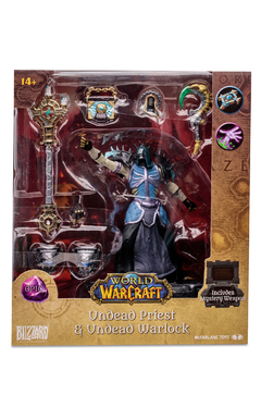 Imagen de Figura de World Of Warcraft - Undead Priest & Undead Warlock (Epic) - Mcfarlane Toys