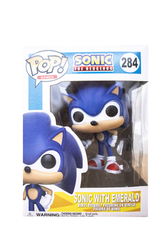 Sonic The Hedgehog #284 con Esmeralda (Bootleg Funko Pop)