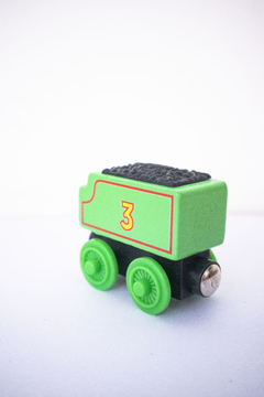 Vagón Verde nro 3 de Madera - Thomas & Friends - Importado