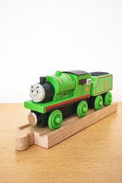 Combo Tren Percy + Vagón nro 3 de madera - Thomas & Friends - Importado