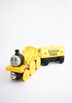 Combo Tren Molly + Vagon Sodor fuel de madera - Thomas & Friends - Importado - comprar online