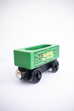 Tren Sodor Recycling Reciclaje de Madera - Thomas & Friends - Importado