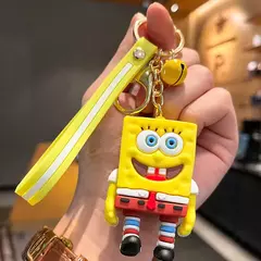 Llavero de Bob Esponja - Silicona Excelente Calidad Importado