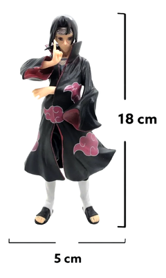 Figura Muñeco de Itachi Uchiha con capa- Naruto Shippuden en internet