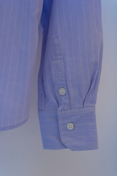 CAMISA SOCIAL AZUL (M) - loja online