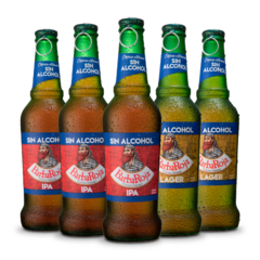 Pack Clásicas X 6 Botellas combinadas sin alcohol 330cc