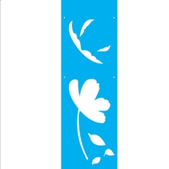 Stencil 10x30 Flor Camélia 1794