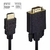 Cabo Conversor Hdmi Macho Para Vga Macho 1.80 Metros Banhado