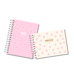 Kit Agenda + Duo Planner + Calendário A6 Vertical - Laralice