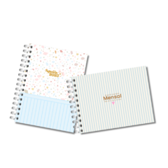 Kit Agenda + Duo Planner + Calendário A5 - Laralice