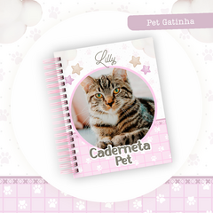 Kit Pet - Caderneta + Livro de Recordações - Gato - Laralice