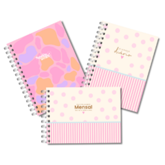 Kit Agenda + Duo Planner + Planner Diário + Calendário A5