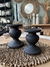 SET CANDELABROS DE CERAMICA BLACK - comprar online