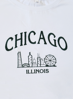 Remera Chicago illi - Mod Blanc