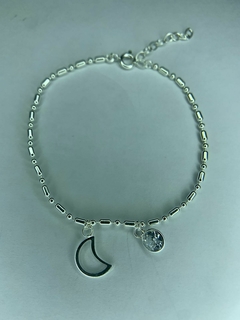 Pulseira Pingente Meia Lua