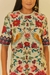 Vestido T-Shirt Flor em Mosaico - Farm - comprar online