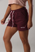 Shorts moletom feminino