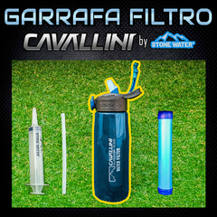 Garrafa com Filtro Cavallini By Stone Water