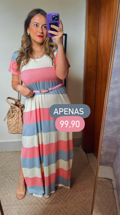 Vestido Algodão Bordado - loja online