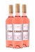 Vinho Argentino Rosé Kit 3 Crios Malbec 750ml