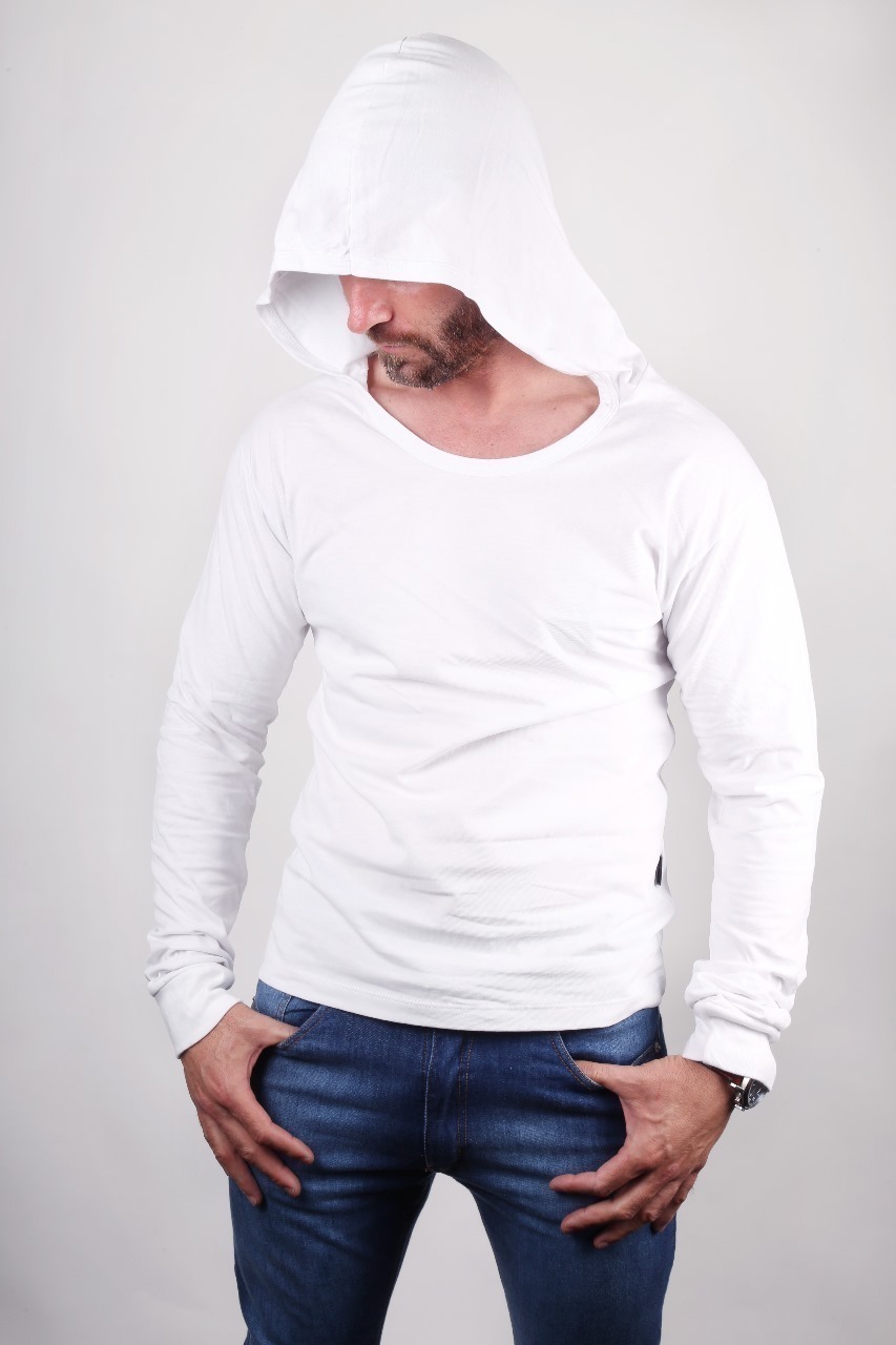 REMERA CON CAPUCHA MANGA LARGA Tu Ropa Online