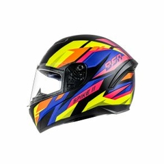 CAPACETE SPIKE II BSN PRETO FOSCO COLOR - loja online