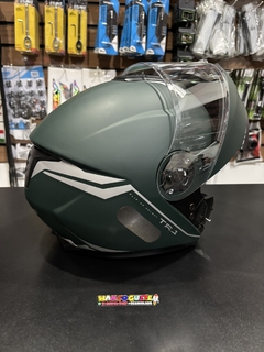 Capacete Feels TR1 - Verde Fosco - Wan Foguete