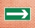 Placa Seta indicando direção da rota de saída (COD: C0) na internet
