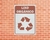 Placa Coleta Seletiva Lixo Orgânico (CS04) - comprar online