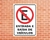 Placa Proibido Estacionar Entrada e Saída de Veículos (Cod: ES03) na internet