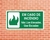 Placa Em Caso de Incêndio Não Use Elevador, Use Escadas (Cod.: P04) na internet