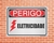 Placa Perigo Eletricidade (Cod: PE01) - comprar online
