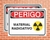 Placa Perigo Material Radioativo (Cod: PE03)