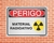 Placa Perigo Material Radioativo (Cod: PE03) - comprar online