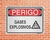 Placa Perigo Gases Explosivos (Cod: PE06) - comprar online