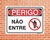 Placa Perigo Não Entre (Cod: PE07) na internet