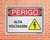 Placa Perigo Alta Voltagem (Cod: PE09) - comprar online